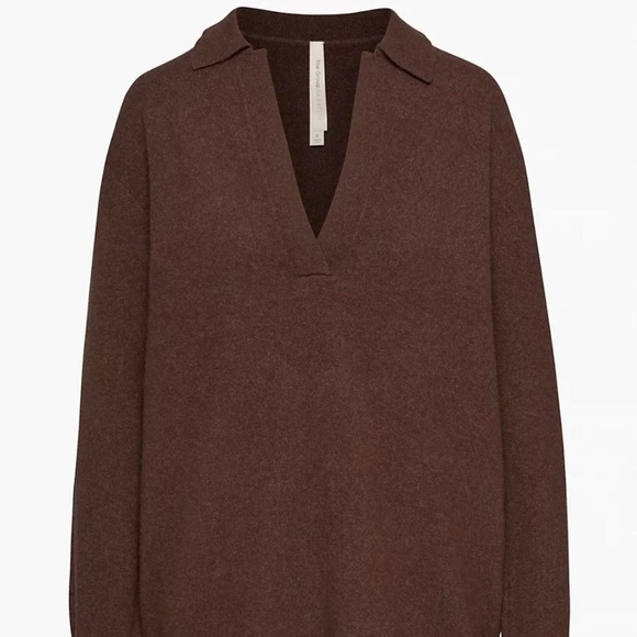 Peach Babaton merino wool sweater - Picture 2 of 3